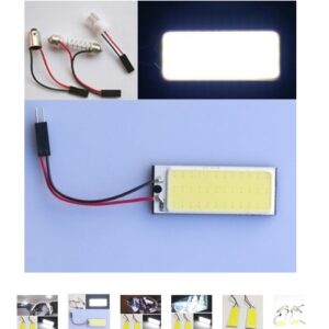 36-COB Panel LED para interior de carros interior 12V