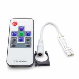 Controlador RF Mini tira led RGB + mando