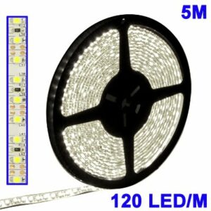 Tira de 600 LED, SMD3528, 5M, Blanco Frío