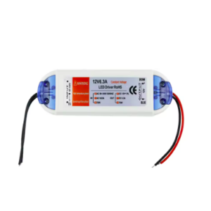 Fuente de alimentación para plástica LED, DC12V/72W/6.3A