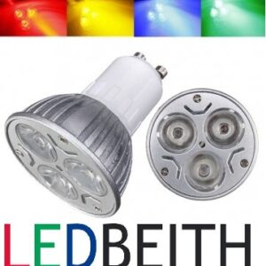 Foco Led Spot, GU10 3w, Amarillo