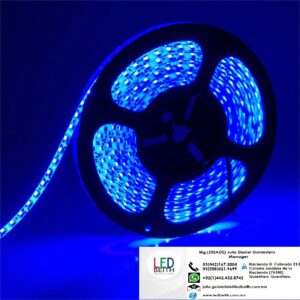 Tira LED SMD3528- 12V - 60L/M - Azul