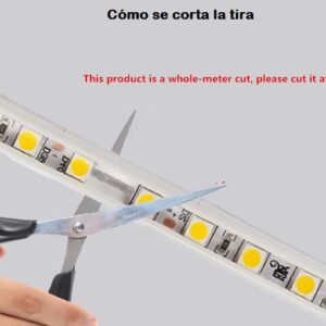 Tira Manguera LED 5050 a 127V Encapsulado Ip67 por Metro